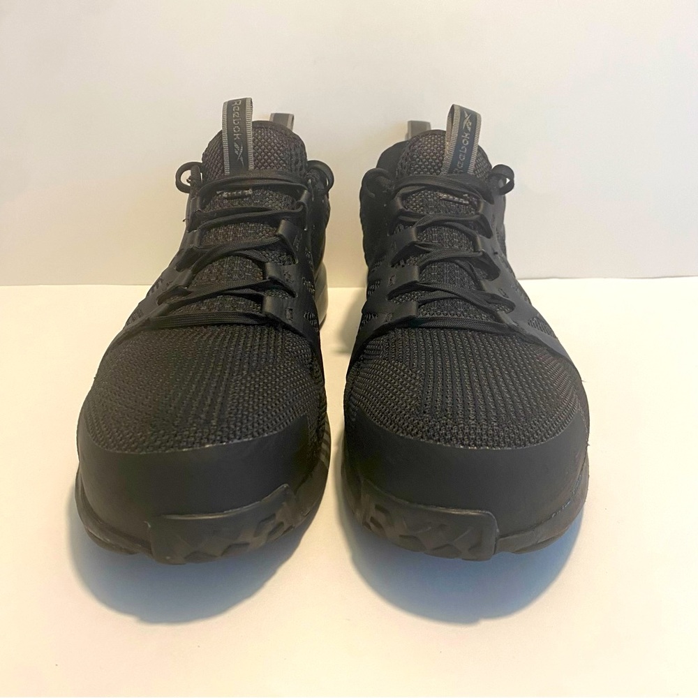 PRICE DROP Reebok Size 11W Fusion Flexweave Cage Composite Toe Shoe in Black - Picture 3 of 7